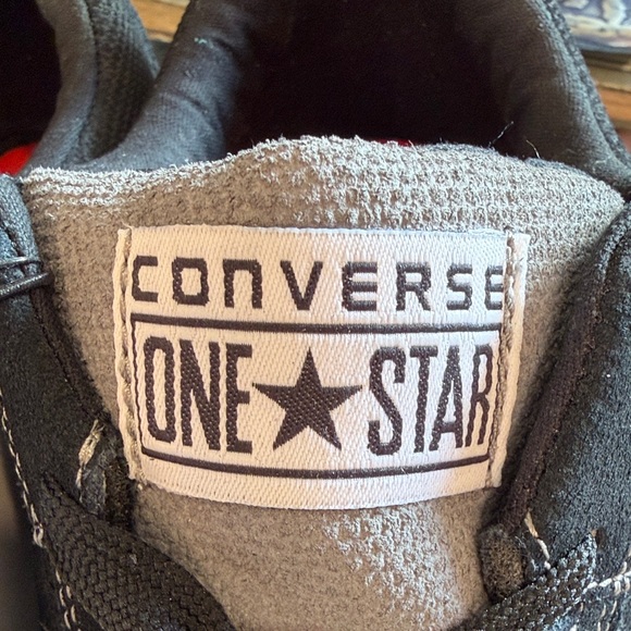 Converse one Star sport Skate VI Sneakers rare 2007 new black and gray leather - Picture 16 of 17
